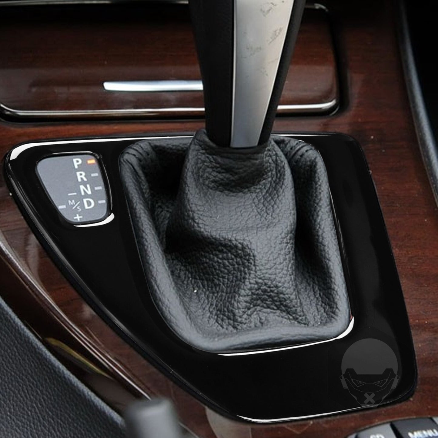Carbon Fiber Gear Shift Panel Cover Trim Decal For BMW E90 E92 E93 3 Series 2005-2012