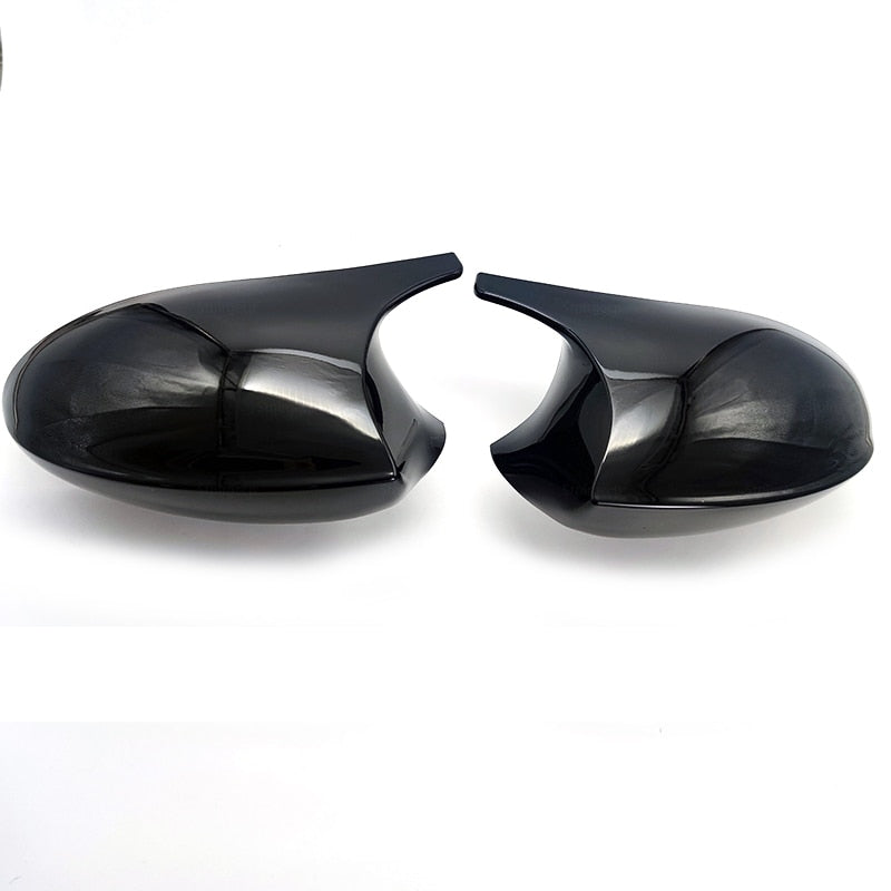 Replacement Rearview Side Mirror Covers Cap For BMW E90 E91 E92 E93 Series  M Accessories Carbon Fiber Gloss