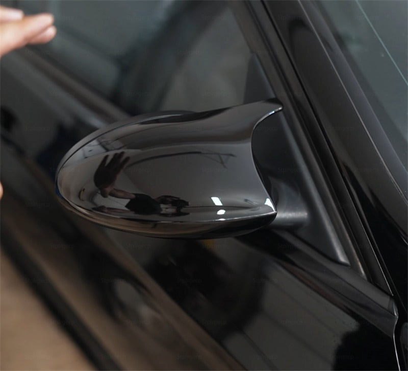 Replacement Rearview Side Mirror Covers Cap For BMW E90 E91 E92 E93 Series M Accessories Carbon Fiber Gloss